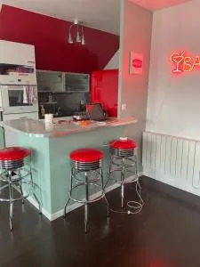 American Diner 50s - 奥尔日河畔埃皮奈