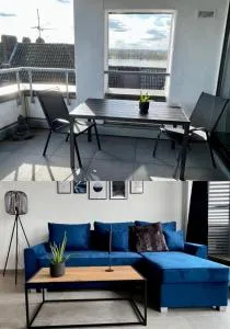 PISO SUPERIOR - Exklusives Apartment an der Promenade mit Rheinsicht & Loggia - Beek