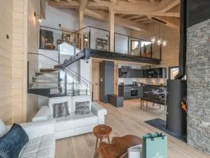 Duplex 125m² aux pieds des pistes avec parking et cheminée - FR-1-645-70 - أوري