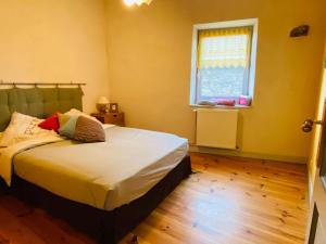 Maisons de vacances Gite 4 etoiles au coeur de l’Auvergne avec terrasse, jardin clos et equipements pour enfants - FR-1-582-476 : photos des chambres