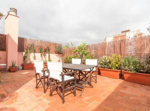 Private terrace at Sagrada Familia