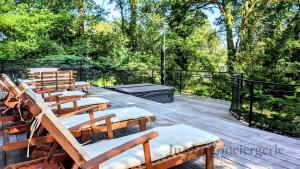 Villas Villa Nature Salle de Sport Jacuzzi : photos des chambres