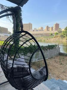 Lake and nile view garden area