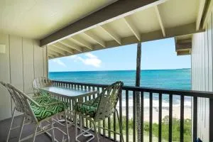 Stunning Oceanfront View Top Floor Condo at Wailua Bay View - Hanamaulu