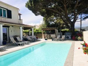 Appartements Appart Bleu Azur Piscine chauffee : Appartement 1 Chambre Supérieur - Vue sur Mer