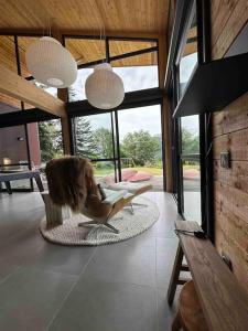 Chalets Chalet d-architecte avec vue panoramique : photos des chambres