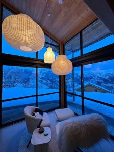 Chalets Chalet d-architecte avec vue panoramique : photos des chambres
