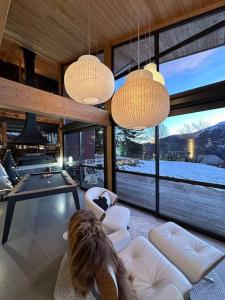 Chalets Chalet d-architecte avec vue panoramique : photos des chambres