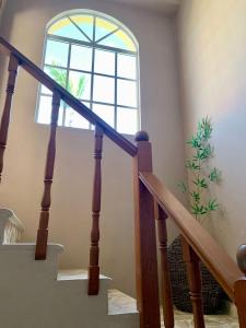 Palm Suites E-6-two-level apartment with a view of the pool