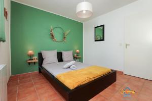 Appartements Superbe Nid Douillet avec Terrasse, Double Parking : photos des chambres