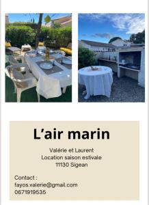 Maisons de vacances L-air marin : photos des chambres