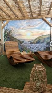 Maisons de vacances Gite du Domaine de la Verrerie : photos des chambres