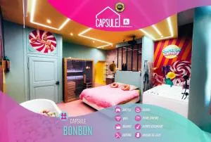 Capsule Bonbon - Balneo - Sauna - Billard - Nintendo Switch - Sin-le-Noble