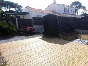 maison récente proche forêt et bord de mer