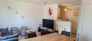 Appartements Auva - SILS Maison 48 m2 a 5 minutes a pied de la plage : photos des chambres
