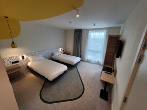 Hotels Hotel AKENA Strasbourg - Hoerdt : Chambre Lits Jumeaux