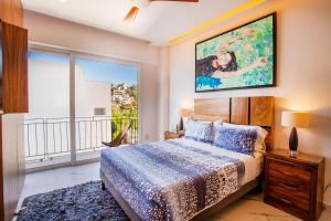 Stylish 2BR with View, Bar and Gym in Romantic Zone