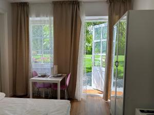 Apartment mit Gartenblick und Terrasse