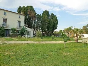 Gîte 8 pers -climatisé avec jardin- proche plage - 埃尔讷