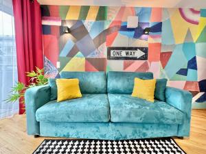 Designer Wohnung mit Balkon