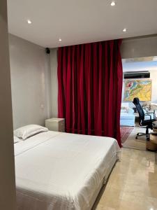 Un appartement calme avec jardin