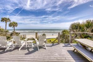 Oceanfront Home in NSB on No Drive Beach 4009S
