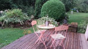 Appartements gite au jardin romantique pour 2 personnes : photos des chambres