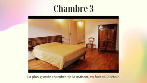 Maisons de vacances Gites l-instant present chez Lu : photos des chambres