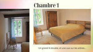 Maisons de vacances Gites l-instant present chez Lu : photos des chambres