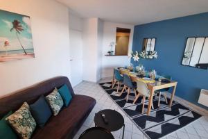 LE MARTY 7 Vue Mer Centre Terrasse Garage Piscine Climatisation