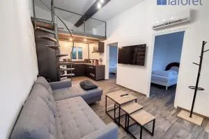 Haut de villa vue mer 3 pièces climatisé & wifi 4 à 6 personnes - 皮耶特罗塞拉