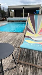 Appartements Studio piscine partagee parking securise : photos des chambres
