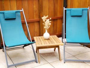 Maisons de vacances Au calme du Golf - Appartement Chic 5 etoiles : photos des chambres