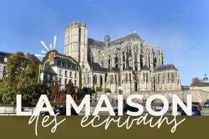 Chambres d'hôte - Maison des écrivains - 50 m de la cathédrale et place des jacobins - Le Mans