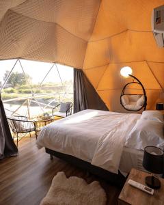 glamping en el viñedo