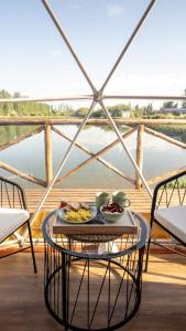 glamping en el viñedo