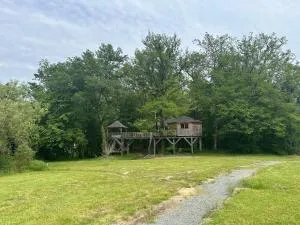 cabane perchée aux loges du temps a Lunas - Maurens