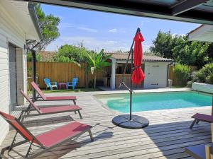 Villas Magnifique villa avec piscine - La Gracieuse : photos des chambres