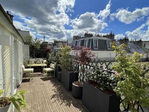Luxueux Appartement, avec terrasse vue Champs-Élysées