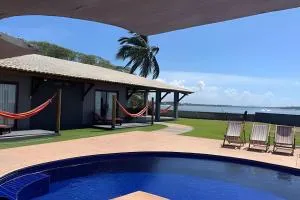 Casa Ilha| beira mar, piscina aquecida, 4 suítes - 德奥多鲁元帅镇
