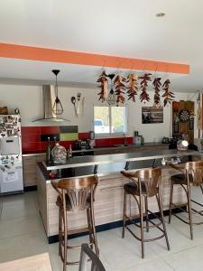 Villa au calme en lisière de forêt