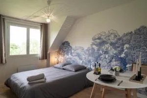 Gite "LES CHARMES" - Calme & Confortable - Lit QUEEN SIZE - Vue sur étang à 10mn du TOUQUET - 蒙特勒伊