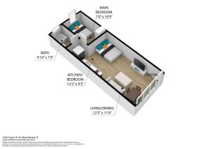 Beachy 1 br, w2 Queen Beds, On Ocean Drive Beach