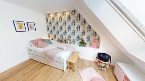 Maisons de vacances Le 44 - Maison familiale - Grand confort - 700m Plages : photos des chambres