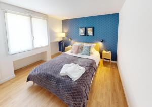 Maisons de vacances Le 44 - Maison familiale - Grand confort - 700m Plages : photos des chambres
