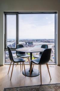 26th Floor Helsinki High Point 1 BDR Apartment with City View