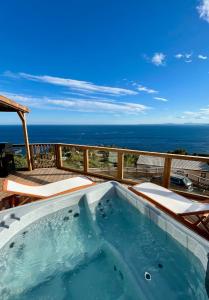 Mobil home vue exceptionnelle et spa - Domaine de l'Ile d'Or