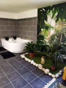 Appartements Studio romantique a Baixas avec Jacuzzi - 35m² : photos des chambres