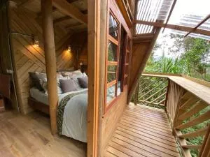 Relaxing EcoHome in bambú forest - Guane