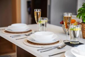 Exklusives HILVIT Health Apartment an der Universitätsklinik - Perfekt für Business und Kultur! 2 Schlafzimmer - Smoothie Mixer - Fitness Wall Gym - Smart TV